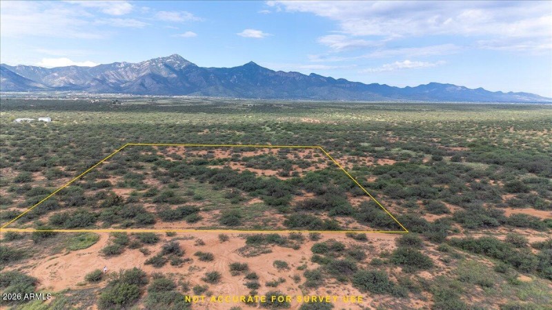 View of Huachuca Mountains