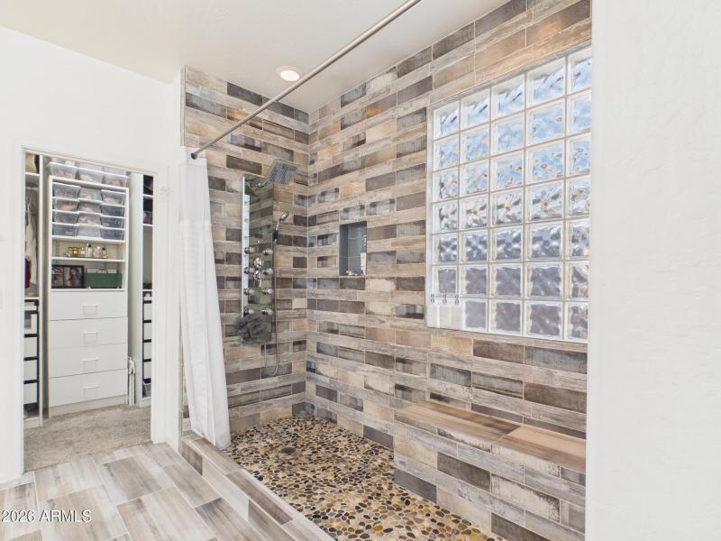 Luxurious Stone Master Shower