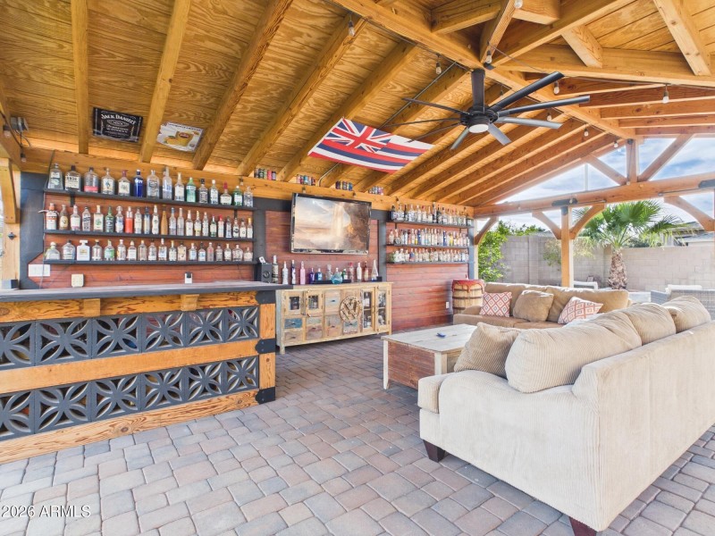 Outdoor Entertainment with TV