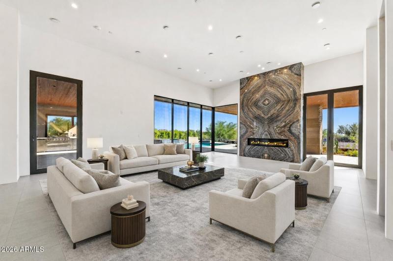 Great Room Virtually Staged