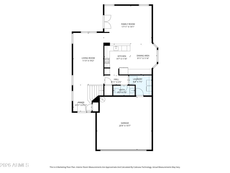 1-1st Floor Dimensions