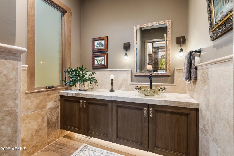 Half Bath / Living Room/Hallway