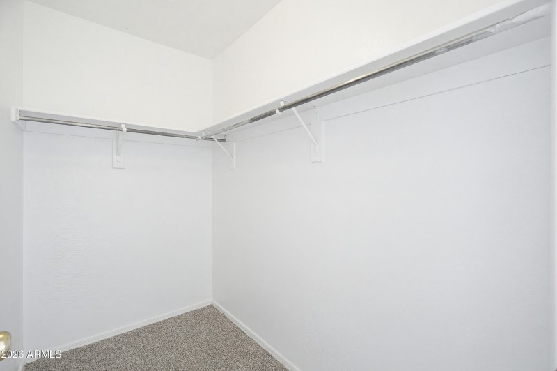 Primary walk-in closet