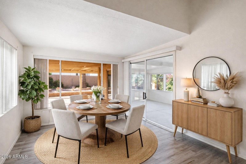 Dining Room - Digitally Staged