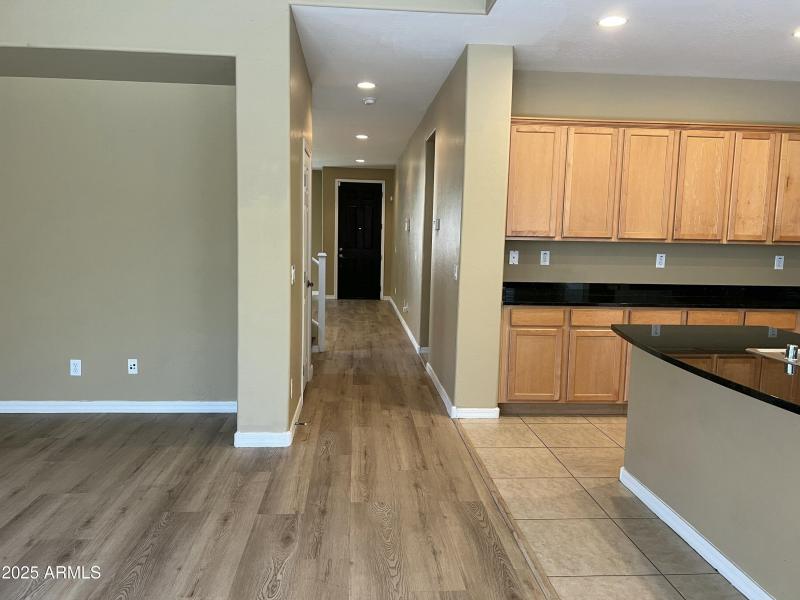 From family room/ kitchen