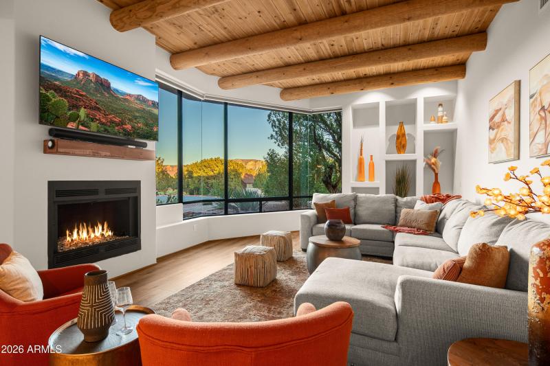 Sedona Light Through Walls of Glass