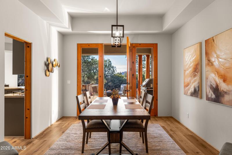 Indoor–Outdoor Dining Flow