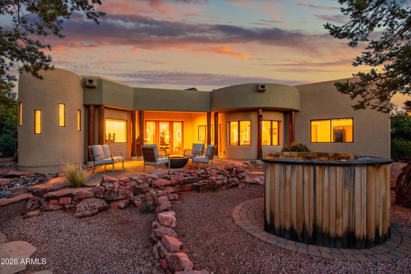 Desert Glow at Sunset