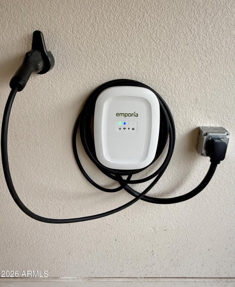 Brand New Universal EV Charger In Garage