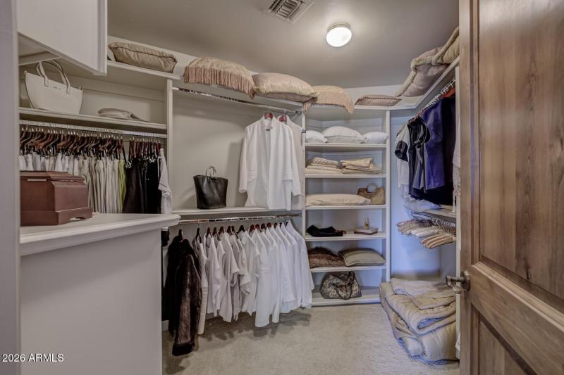 Master closet