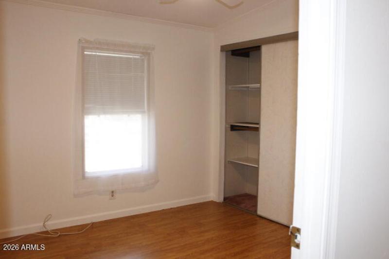 2nd bdrm w/Built In Shelves In Closet