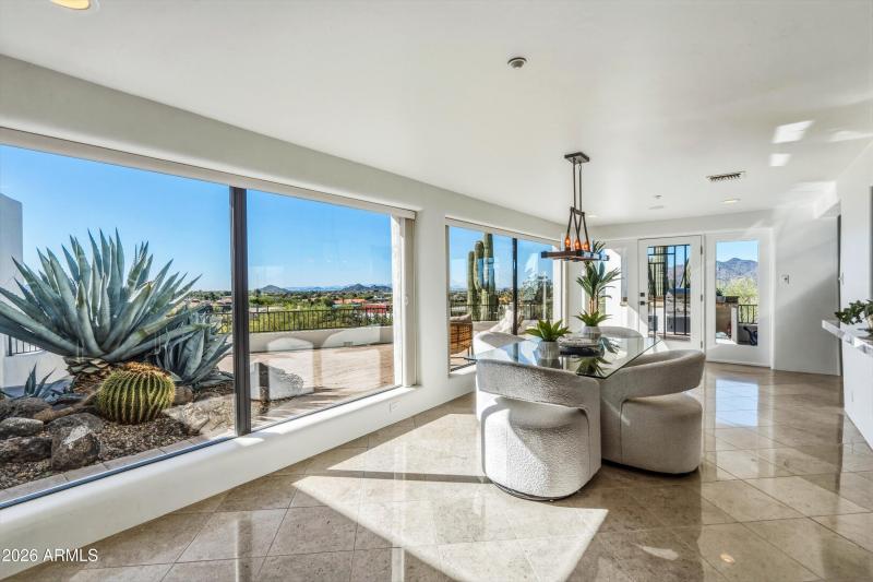 South Views With City Lights