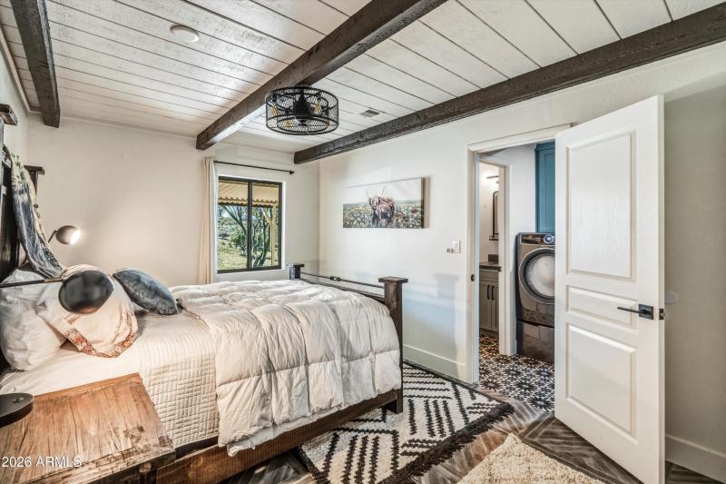 Bunkhouse Bedroom, Bath, Laundry