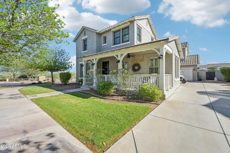 3 Car Garage & Extended Driveway