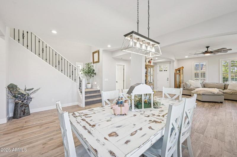 Formal Dining & Family Room