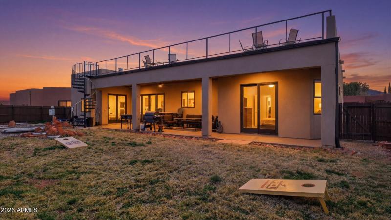 Back Exterior - Virtual Twilight