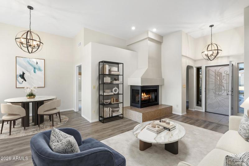 Entry/Living/Dining Room