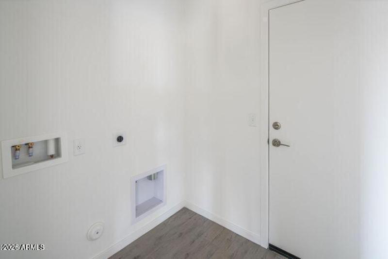 Laundry Room fits full washer and dryer