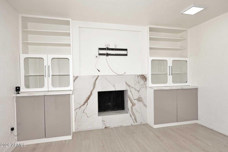 Family Room-Fireplace