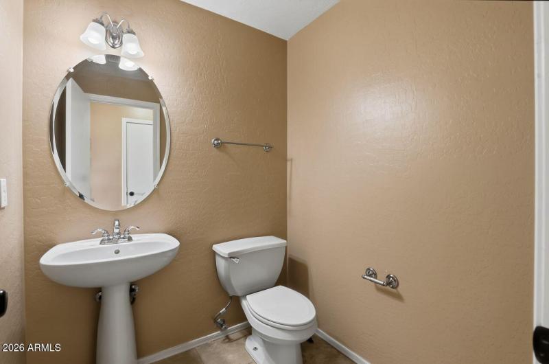 HALF BATH FIRST FLOOR