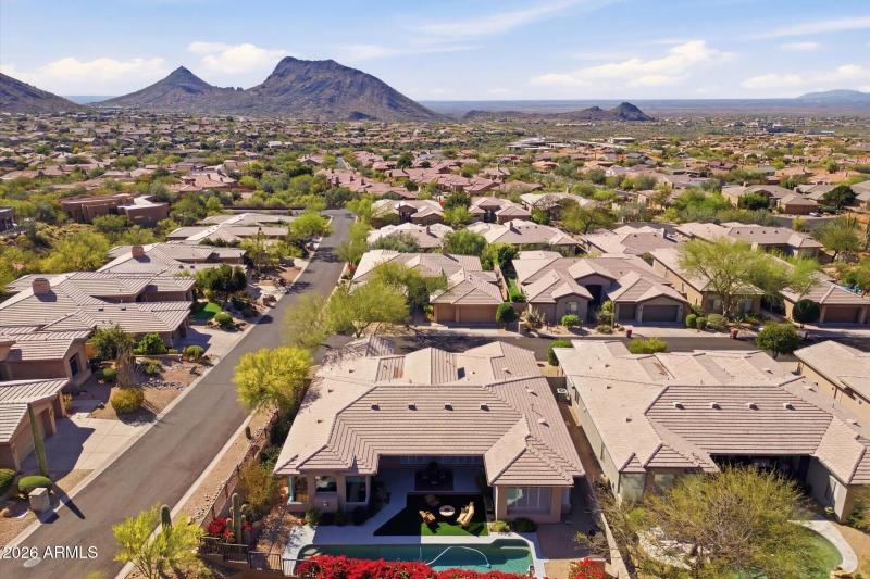 Aerial Rear Elevation