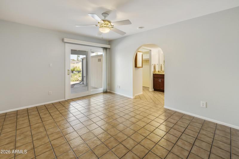 Primary Bedroom w/exterior door