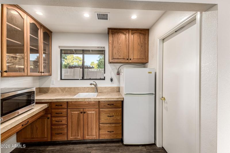 Casita Kitchenette and Walk-in Closet
