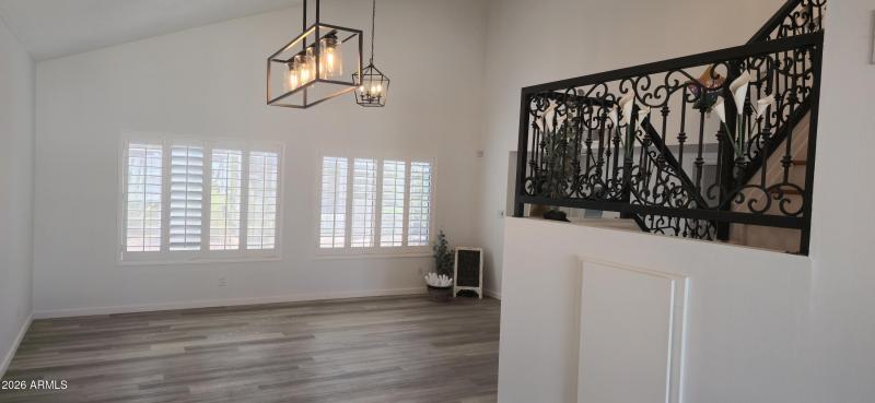 LIVING ROOM / STAIRS