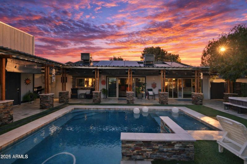 Stunning resort-style backyard