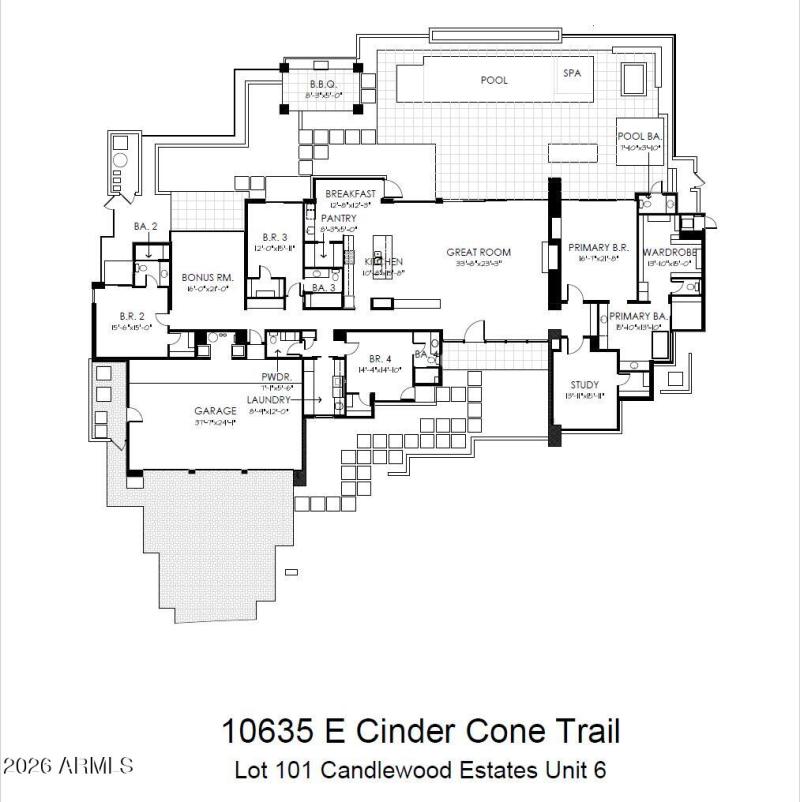 10635 E Cinder Cone Trl Floorplan