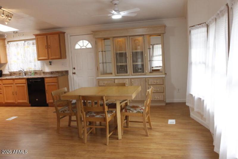 Dining Area Just off The Kitchen