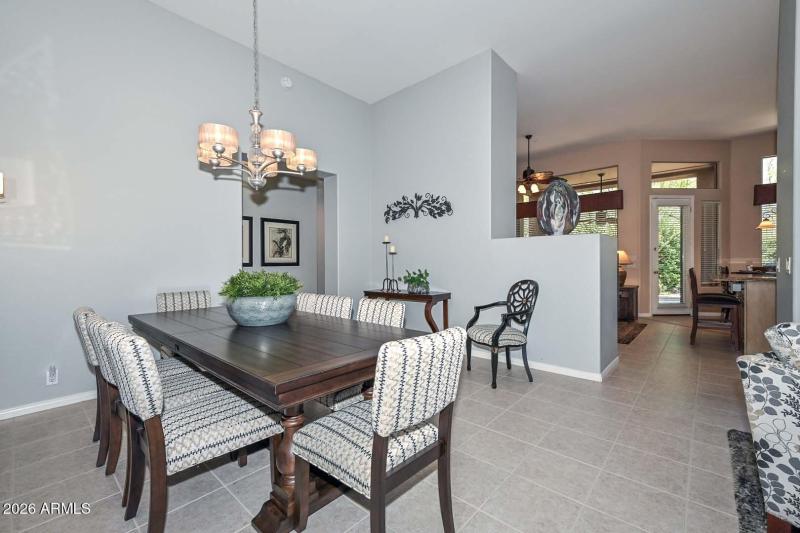 Nice size dining room