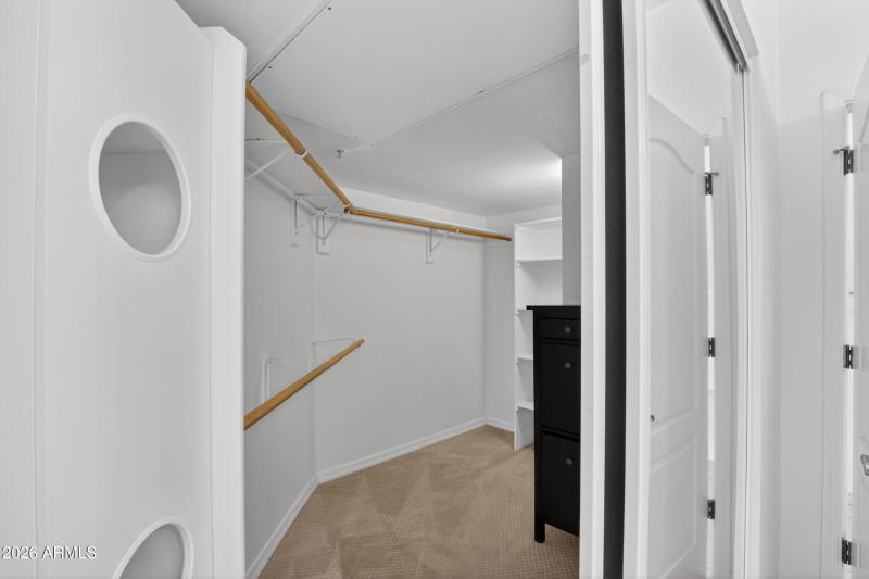 Primary Walk in CLoset