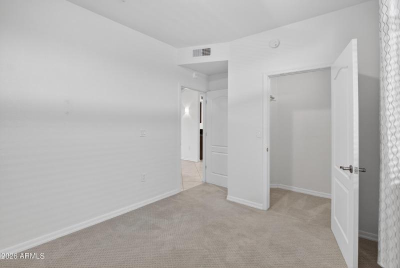Second Bedroom walk in closet