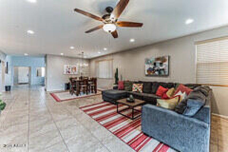 14 from sliding door to front door