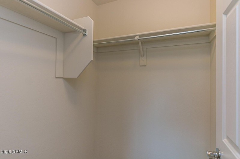 Guest walk in closet