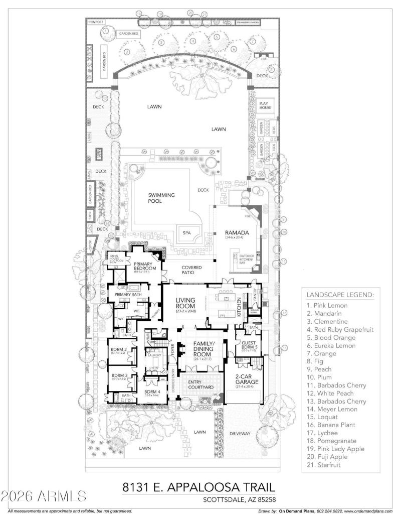 8131 E Appaloosa Trl_LANDSCAPE PLAN