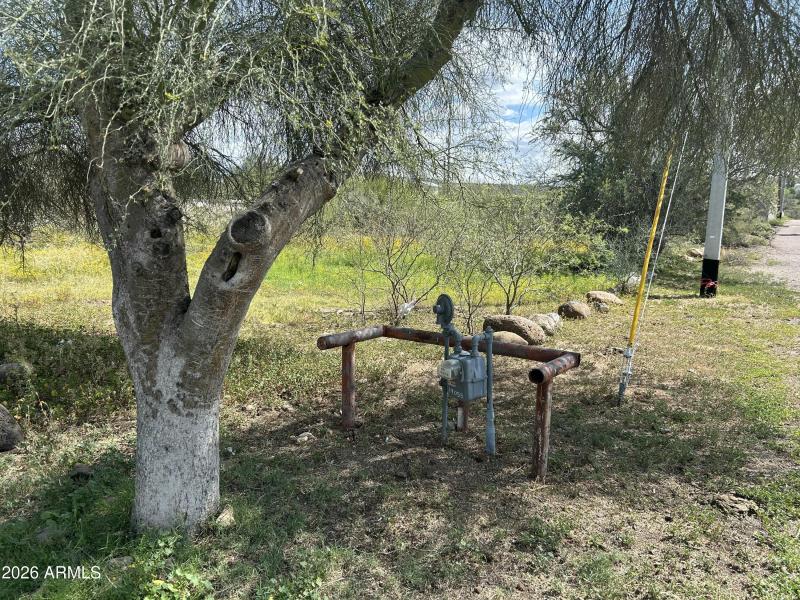 GW Gas at property corner