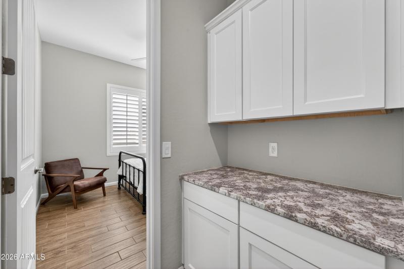 Storage area by Bedroom 2