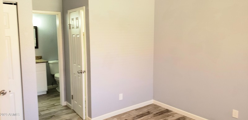 Bedroom 1 view to bath