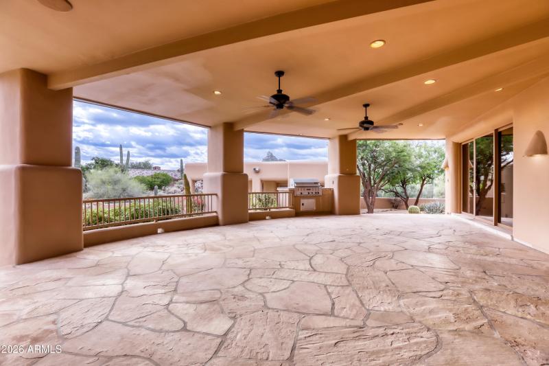 Expansive Covered Patio