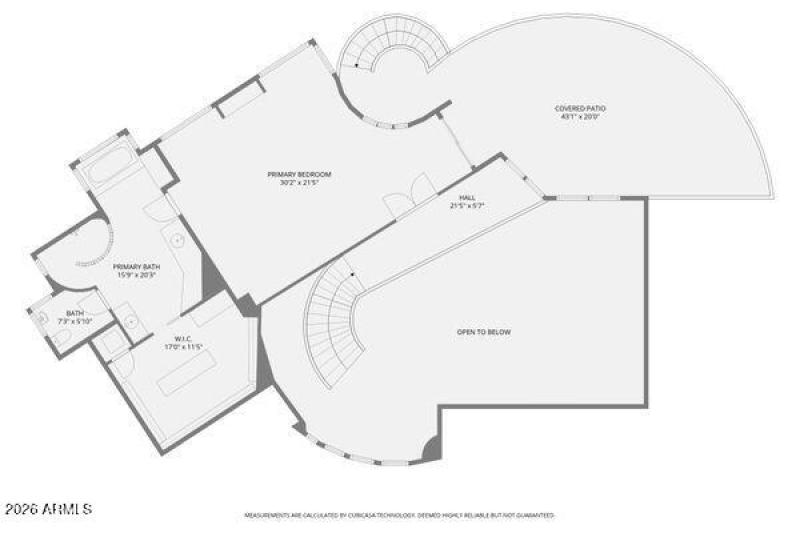 Upstairs Floorplan