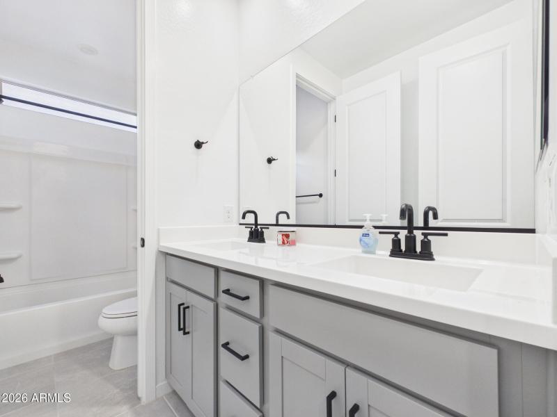 Generous Hall Bathroom