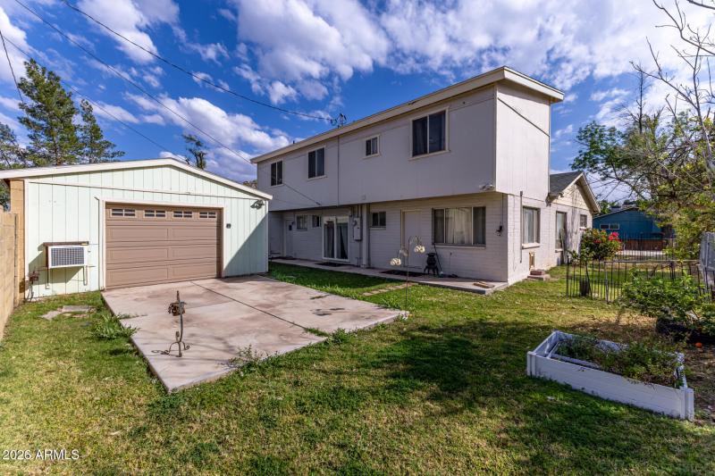 Backyard - Detached Garage