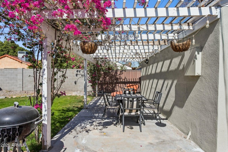 Pergola can be carport as well