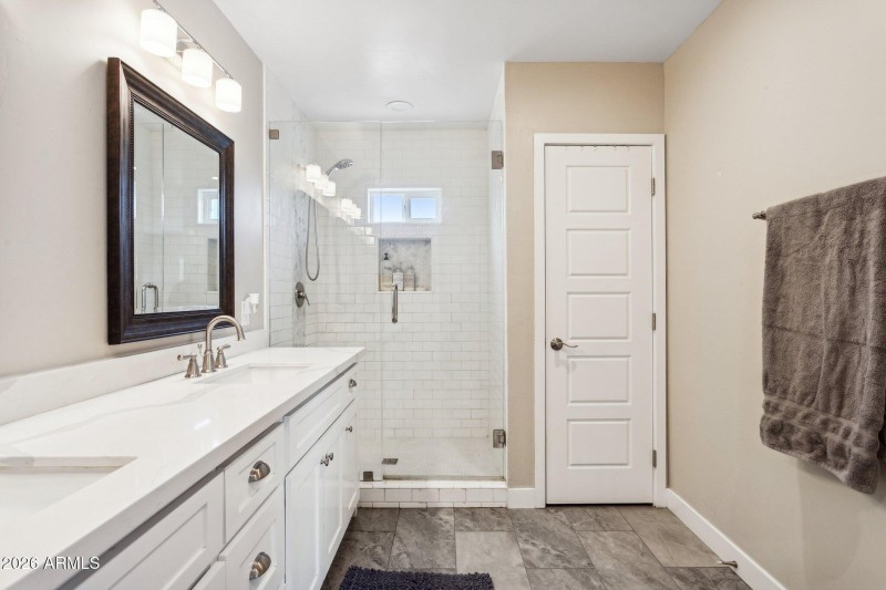 Remodeled primary bath