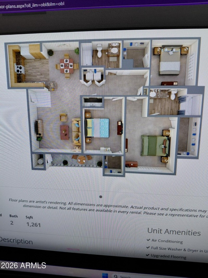 3 bedroom Floorplan