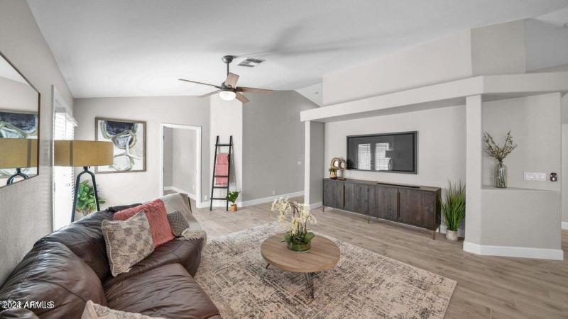 CUSTOM TWO TONE PAINT THROUGHOUT HOME