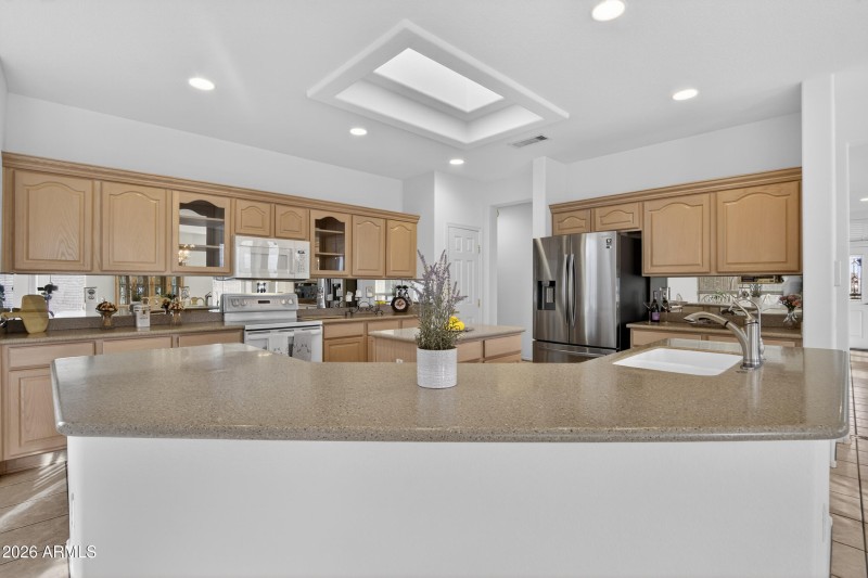 Expansive Kitchen