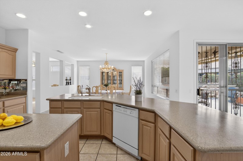 Open Kitchen Is Great For Entertaining